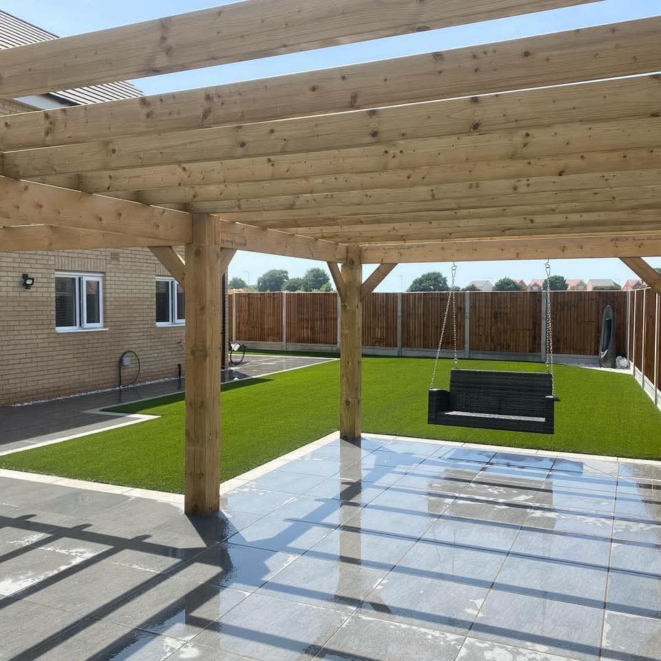 Premium artificial grass installation in Norwich garden - AGPSN showcase project